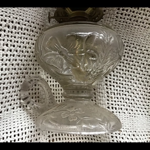 Antique vintage oil lamp - Picture 3 of 7